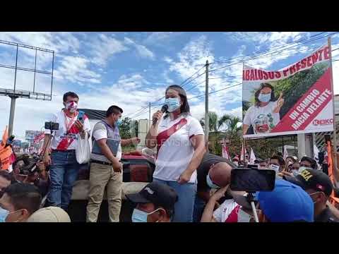 Keiko Fujimori da conocer medidas a adoptar en eventual gobierno de Fuerza popular Keiko Fujimori da conocer medidas a adoptar en eventual gobierno de Fuerza popular