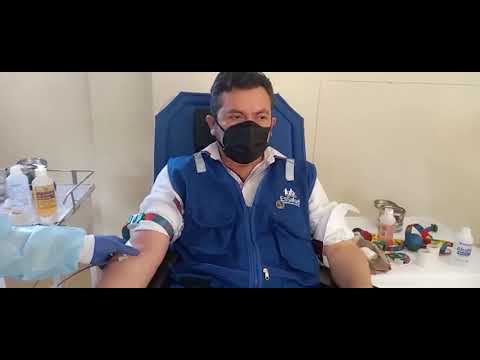 Realizan campaña de donación para recaudar 35 unidades de sangre Realizan campaña de donación para recaudar 35 unidades de sangre