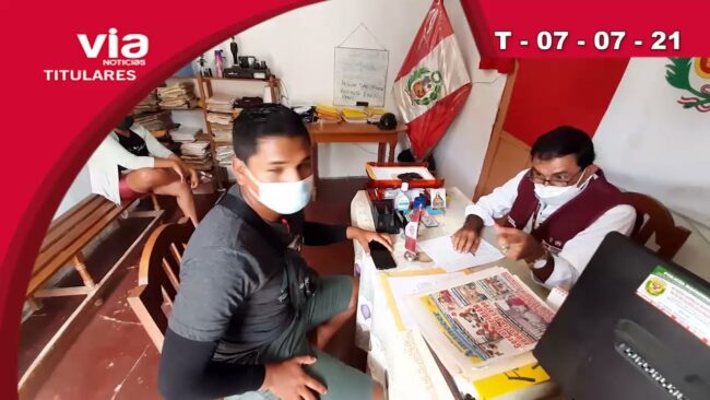 Titulares miércoles 07 de julio del 2021 – Tarapoto Perú Titulares miércoles 07 de julio del 2021 – Tarapoto Perú