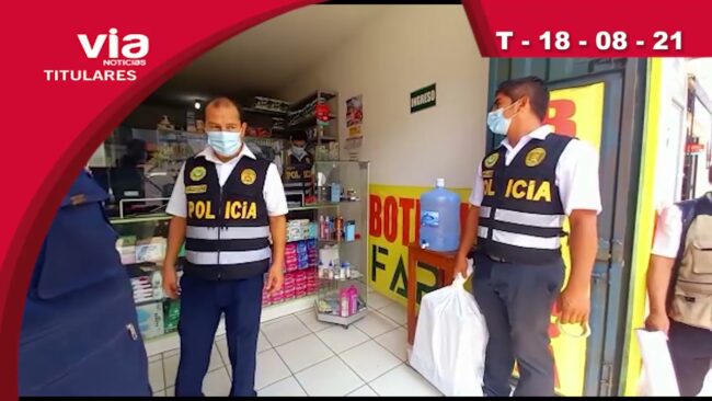 Titulares 18 de agosto del 2021 – VIA Noticias Titulares 18 de agosto del 2021 – VIA Noticias