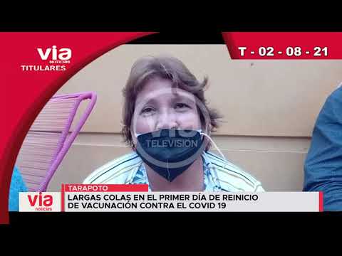 Titulares lunes 02 de agosto del 2021 – VIA Noticias Titulares lunes 02 de agosto del 2021 – VIA Noticias