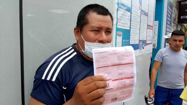 Tarapoto: más usuarios denuncian cobro excesivo en tarifas de agua