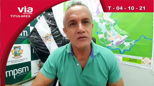 Titulares 04 de octubre del 2021 – Noticias de Tarapoto Titulares 04 de octubre del 2021 – Noticias de Tarapoto