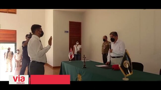 Nuevo Prefecto Regional SM es juramentado por el Ministro del Interior Nuevo Prefecto Regional SM es juramentado por el Ministro del Interior