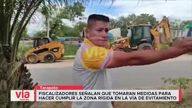 Tomarán medidas para hacer cumplir la zona rígida en la vía de evitamiento Tomarán medidas para hacer cumplir la zona rígida en la vía de evitamiento
