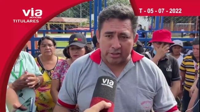 Titulares martes 05 de julio del 2022 – VIA Noticias de Tarapoto Titulares martes 05 de julio del 2022 – VIA Noticias de Tarapoto