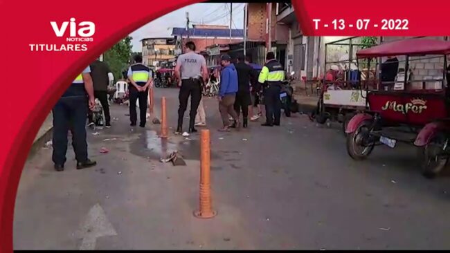 Titulares miércoles 13 de julio del 2022 – VIA Noticias de Tarapoto Titulares miércoles 13 de julio del 2022 – VIA Noticias de Tarapoto