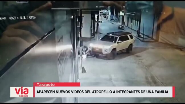 Aparecen nuevos videos del atropello a integrantes de una familia Aparecen nuevos videos del atropello a integrantes de una familia