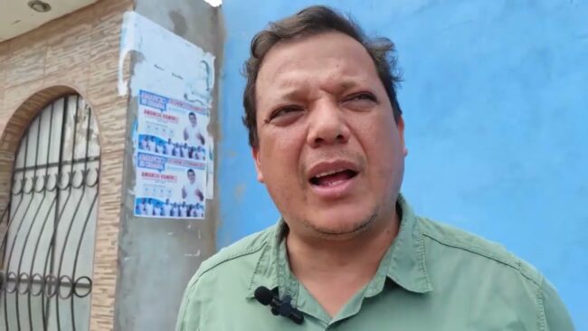 Iván Rojas responsables de los ecoguerreros saluda labor de fiscalizadores