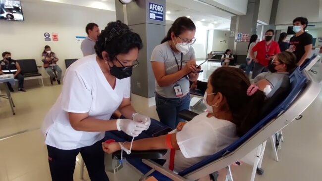 Realizan importante campaña de donación voluntaria de sangre en hospital de Tarapoto Realizan importante campaña de donación voluntaria de sangre en hospital de Tarapoto