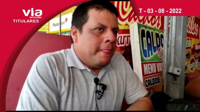 Titulares 03 de agosto del 2022 – VIA Noticias de Tarapoto Titulares 03 de agosto del 2022 – VIA Noticias de Tarapoto