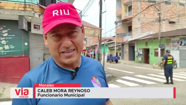 Cambian sentido de circulación de calle en Morales para evitar accidentes de tránsito