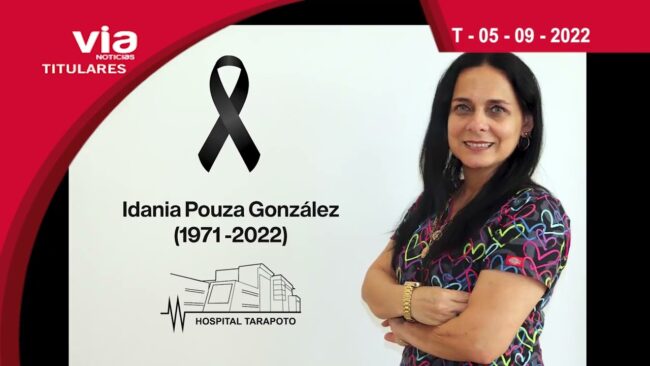 Titulares 05 de septiembre del 2022 – VIA Noticias de Tarapoto Titulares 05 de septiembre del 2022 – VIA Noticias de Tarapoto