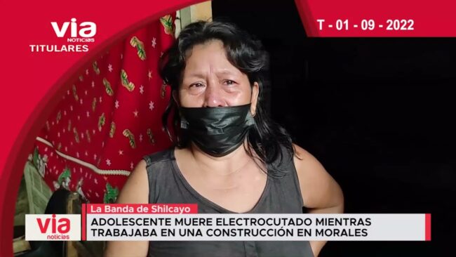 Titulares jueves 01 de setiembre del 2022 – VIA Noticias de Tarapoto Titulares jueves 01 de setiembre del 2022 – VIA Noticias de Tarapoto