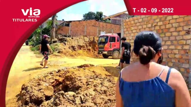 Titulares viernes 02 de setiembre del 2022 – VIA Noticias Titulares viernes 02 de setiembre del 2022 – VIA Noticias