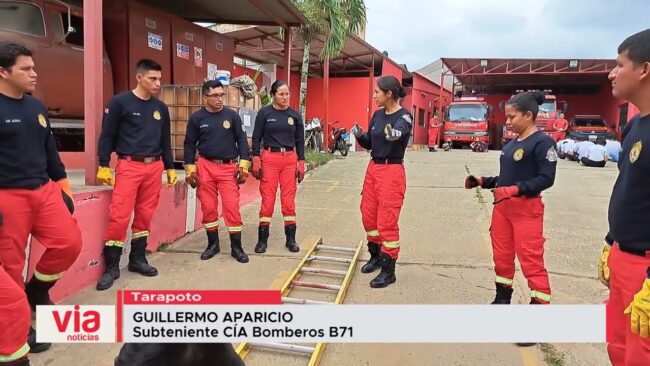 Varios jóvenes se preparan para integrarse a la CÍA de Bomberos Varios jóvenes se preparan para integrarse a la CÍA de Bomberos