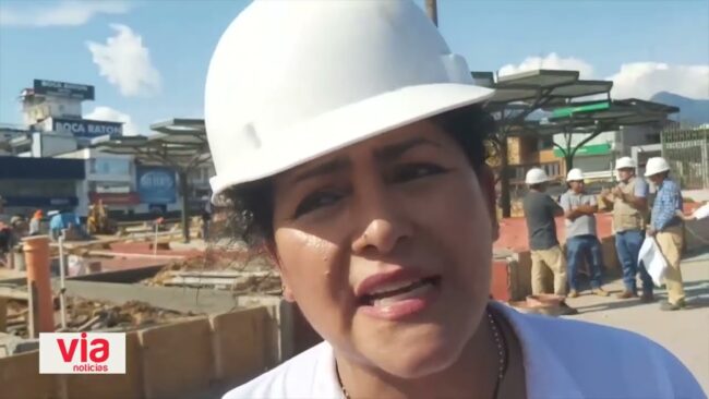 Concluyen que construcción de la Plaza Mayor de Tarapoto podría culminar a fines de enero