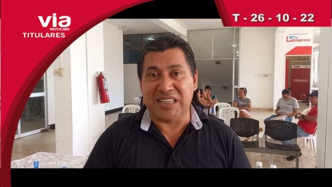 Titulares miércoles 26 de octubre del 2022 – VIA Noticias de Tarapoto Titulares miércoles 26 de octubre del 2022 – VIA Noticias de Tarapoto