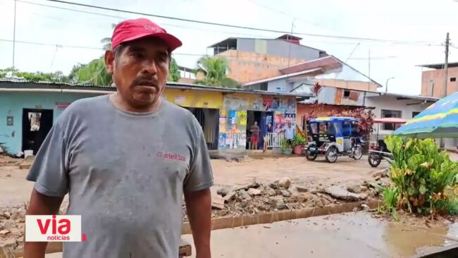 Torrencial lluvia ocasiona inundación de varias viviendas Torrencial lluvia ocasiona inundación de varias viviendas