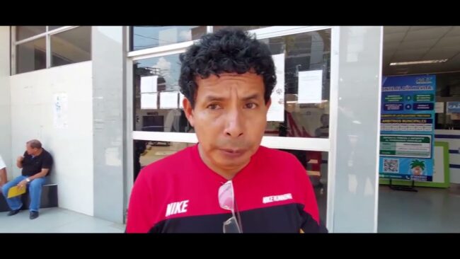 Ambulantes solicitan que alcalde de Tarapoto les permita vender en las calles por fin de año Ambulantes solicitan que alcalde de Tarapoto les permita vender en las calles por fin de año