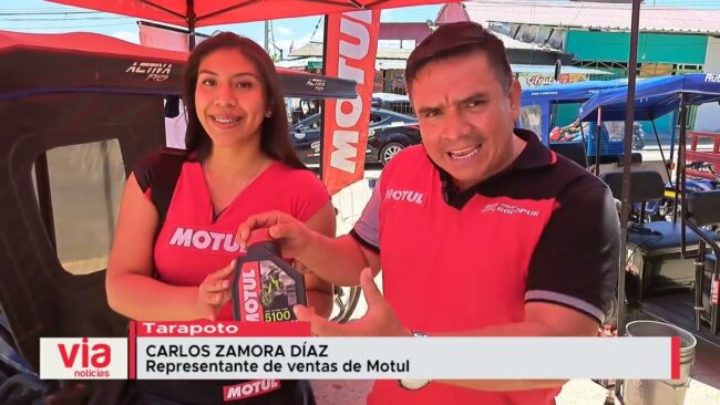 Campaña de activación de aceite Motul 5100 en Tarapoto Campaña de activación de aceite Motul 5100 en Tarapoto