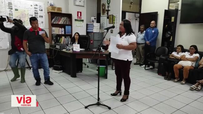 Manos Unidas solicita en sesión de comuna acceder al Estadio de Tarapoto para una actividad social