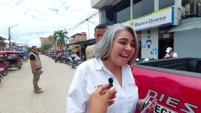 Ministra de Energía y Minas gestiona conexión de redes eléctricas en 18 sectores de Tarapoto Ministra de Energía y Minas gestiona conexión de redes eléctricas en 18 sectores de Tarapoto