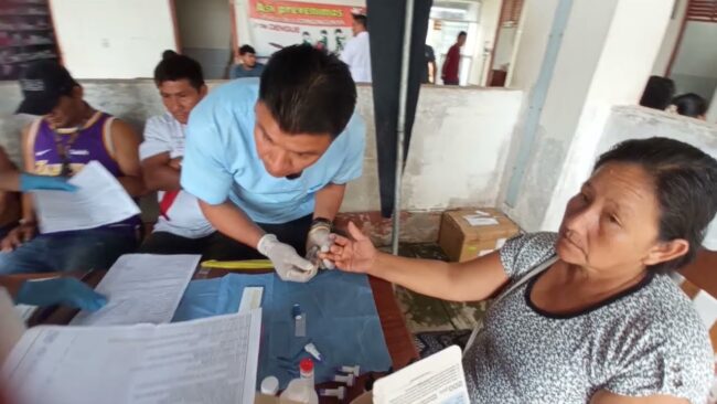 Recolectan 72 unidades de sangre  durante campaña de donación en Bellavista
