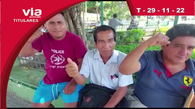 Titulares 29 de noviembre del 2022 – VIA Noticias de Tarapoto Titulares 29 de noviembre del 2022 – VIA Noticias de Tarapoto