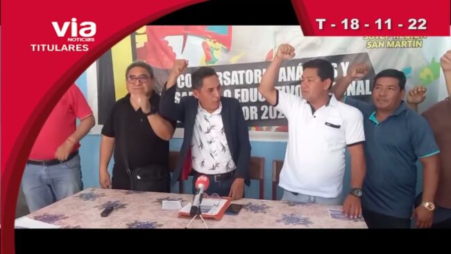 Titulares viernes 18 de noviembre del 2022 – VIA Noticias de Tarapoto Titulares viernes 18 de noviembre del 2022 – VIA Noticias de Tarapoto