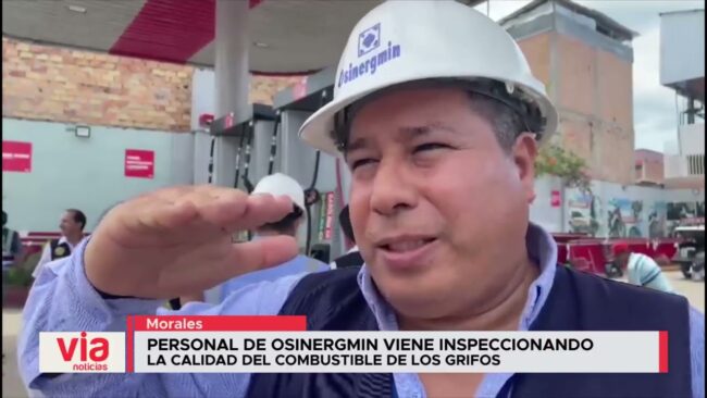 Personal de OSINERGMIN viene inspeccionando la calidad del combustible de los grifos Personal de OSINERGMIN viene inspeccionando la calidad del combustible de los grifos