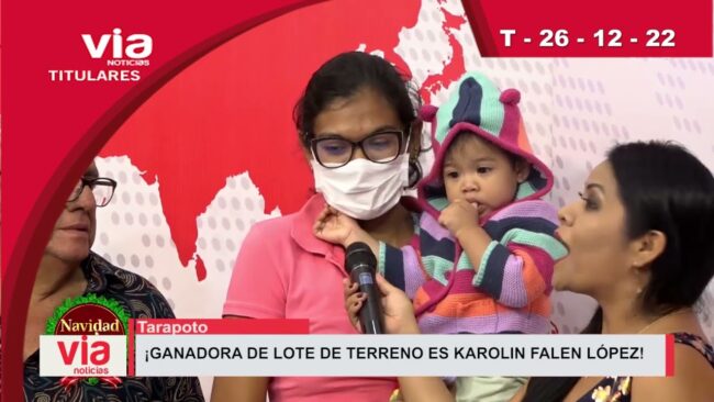 Titulares 26 de diciembre del 2022 – VIA Noticias de Tarapoto Titulares 26 de diciembre del 2022 – VIA Noticias de Tarapoto