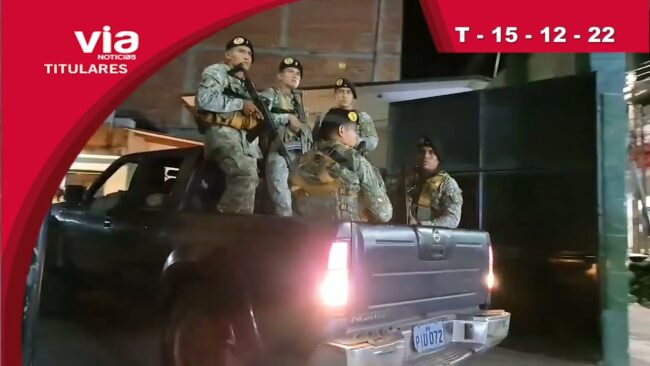 Titulares jueves 15 de diciembre del 2022 – VIA Noticias Titulares jueves 15 de diciembre del 2022 – VIA Noticias