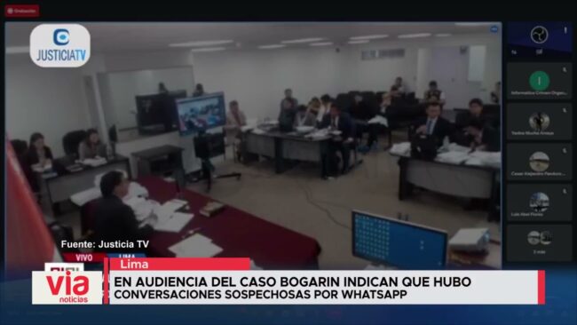 En audiencia del caso Bogarin indican que hubo conversaciones sospechosas por Whatsapp En audiencia del caso Bogarin indican que hubo conversaciones sospechosas por Whatsapp