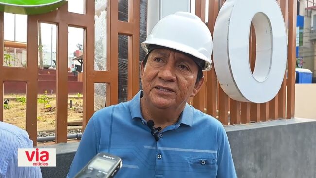 La próxima semana se culminará la obra de construcción de la plaza de Tarapoto