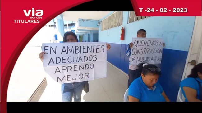 Titulares 24 de febrero del 2023 – VIA Noticias de Tarapoto Titulares 24 de febrero del 2023 – VIA Noticias de Tarapoto