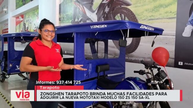 Zongshen Tarapoto brinda muchas facilidades para adquirir la nueva mototaxi modelo 150 ZS 150 SA-XL Zongshen Tarapoto brinda muchas facilidades para adquirir la nueva mototaxi modelo 150 ZS 150 SA-XL