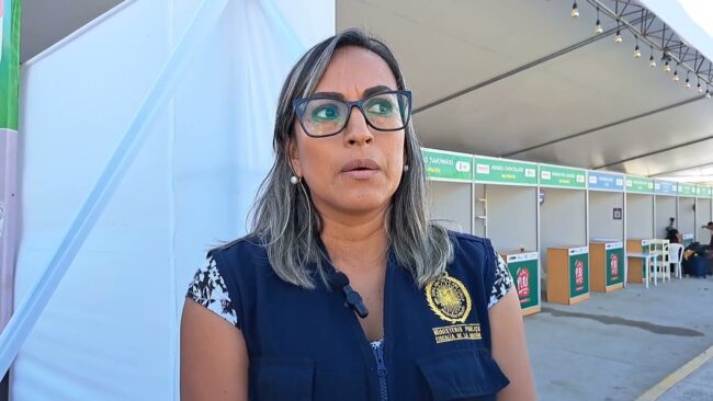 Fiscalía de prevención del delito inspecciona plaza de Tarapoto