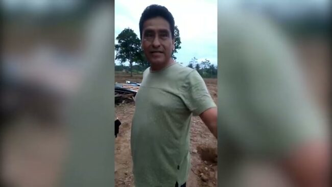 Sindican a ex alcalde de intentar invadir terreno en sector Chontamuyo Sindican a ex alcalde de intentar invadir terreno en sector Chontamuyo