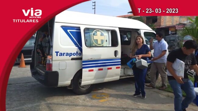 Titulares jueves 23 de marzo del 2023 – VIA Noticias