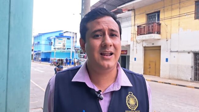 PNP y fiscalía realizan operativo en inmediaciones de entidades financieras para prevenir delitos