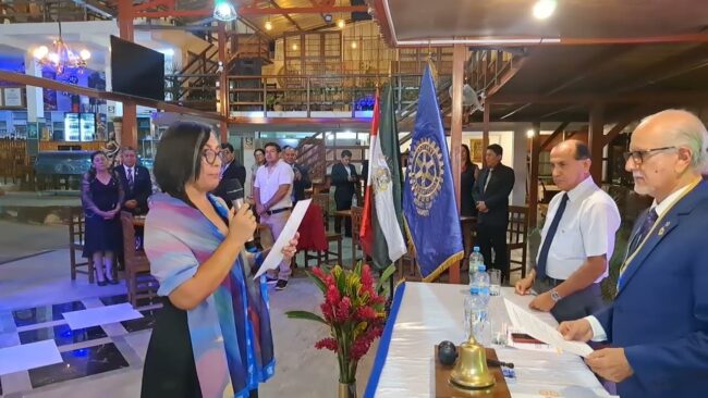 Mirlane Shiler GarcÍa Barrera asume la presidencia del Rotary Club Tarapoto Mirlane Shiler GarcÍa Barrera asume la presidencia del Rotary Club Tarapoto