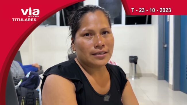 Titulares 23 de octubre del 2023 – VIA Noticias de Tarapoto Titulares 23 de octubre del 2023 – VIA Noticias de Tarapoto