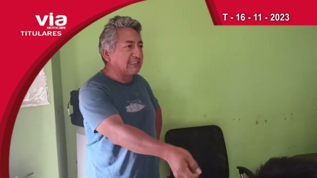 Titulares 16 de noviembre del 2023 – VIA Noticias de Tarapoto Titulares 16 de noviembre del 2023 – VIA Noticias de Tarapoto