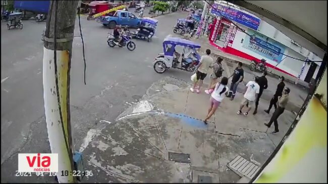 Nuevo accidente de tránsito se registra en el jirón Lima Nuevo accidente de tránsito se registra en el jirón Lima