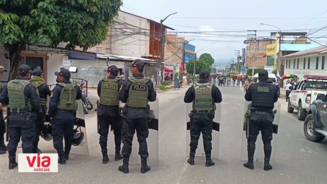 Realizan reconstrucción de supuesto asalto en el barrio Huayco Realizan reconstrucción de supuesto asalto en el barrio Huayco