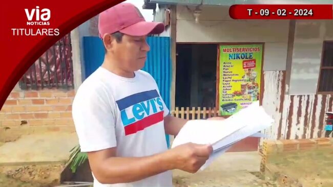 Titulares viernes 09 de febrero del 2024 – VIA Noticias de Tarapoto Titulares viernes 09 de febrero del 2024 – VIA Noticias de Tarapoto