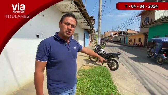Titulares 04 de abril del 2024 – VIA Noticias de Tarapoto Titulares 04 de abril del 2024 – VIA Noticias de Tarapoto