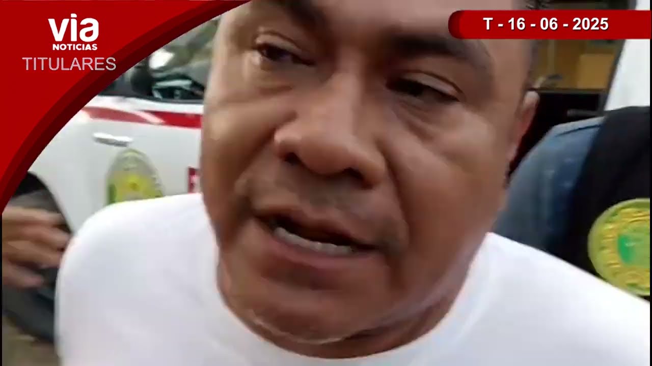 Titulares Lunes 16 de junio de 2025 – VIA Noticias de Tarapoto
