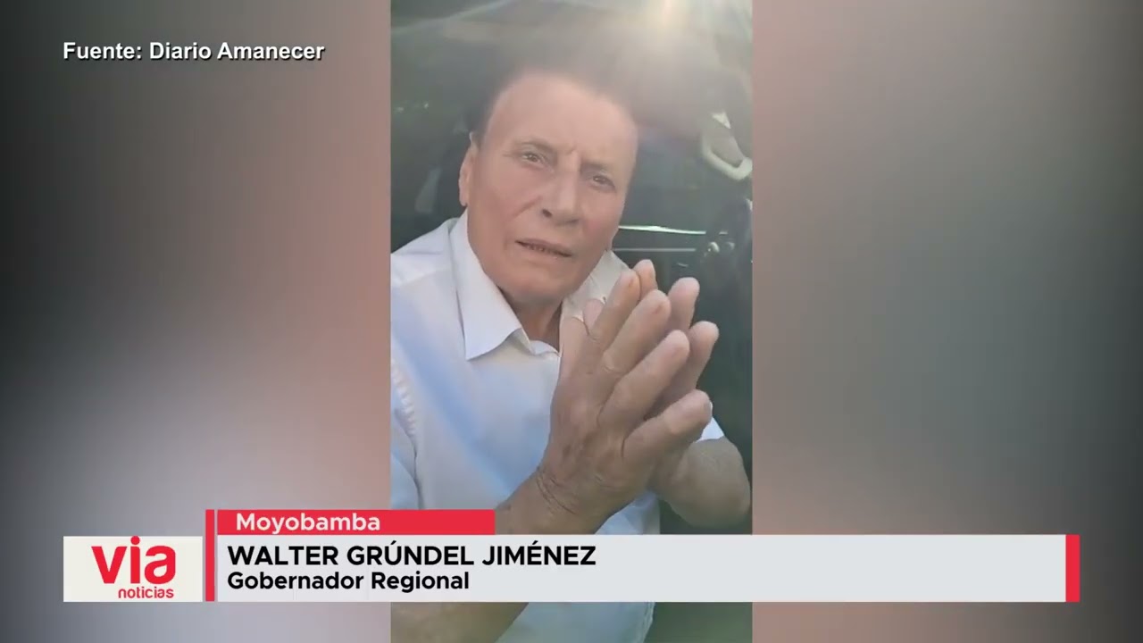Gobernador responde sobre los cuestionamientos a su gestión Gobernador responde sobre los cuestionamientos a su gestión